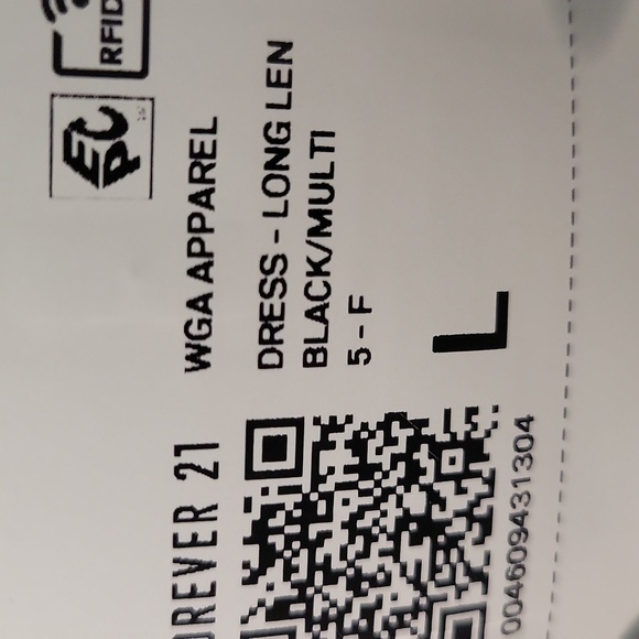 NWT, "LONGLEN Black Floral Multi Maxi/midi Dress By "Forever 21" ✨️ - Picture 12 of 15